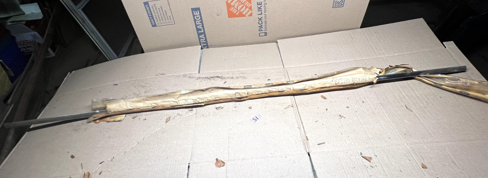 NOS 1961-1963 THUNDERBIRD SIDE TRIM MOULDING QTR C1SB-6329140-A 61 62 63 S1-11 NOS 1961-1963 THUNDERBIRD SIDE TRIM MOULDING QTR C1SB-6329140-A 61 62 63 S1-11