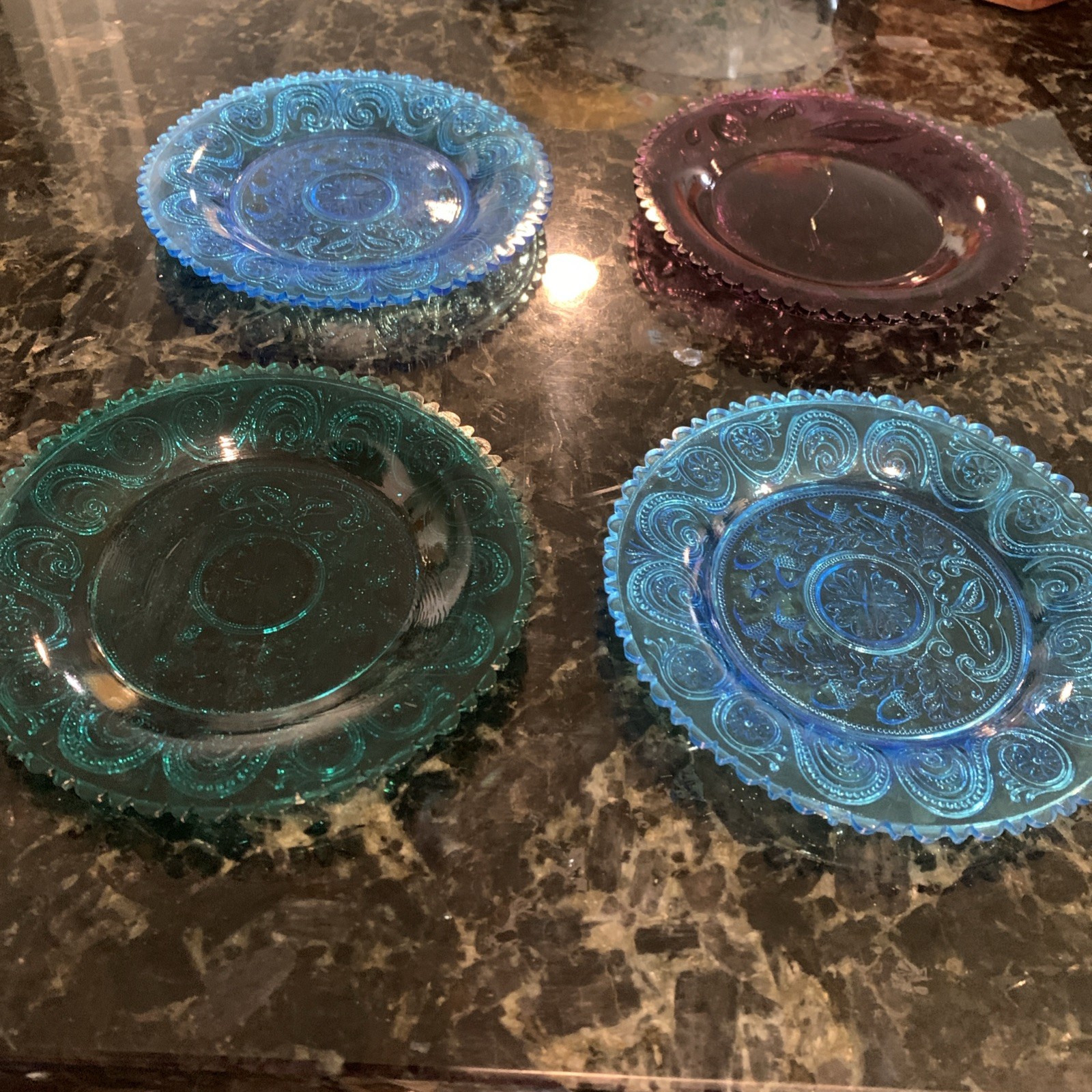 Vintage Henry Clay Cup Plates ( 4) Vintage Henry Clay Cup Plates ( 4)