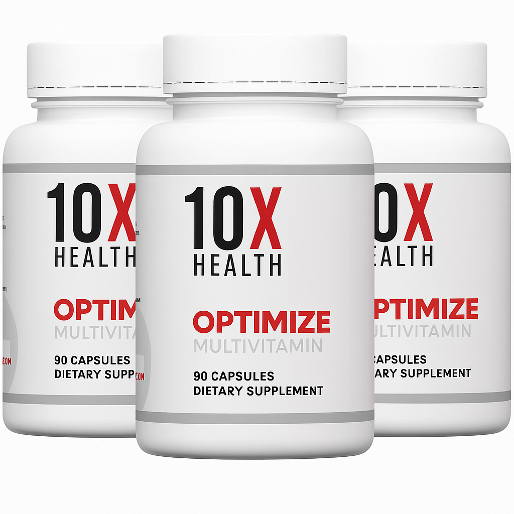3 PACK Authentic 10X Health Multivitamin Methylated Optimize 90 Caps 3 PACK Authentic 10X Health Multivitamin Methylated Optimize 90 Caps