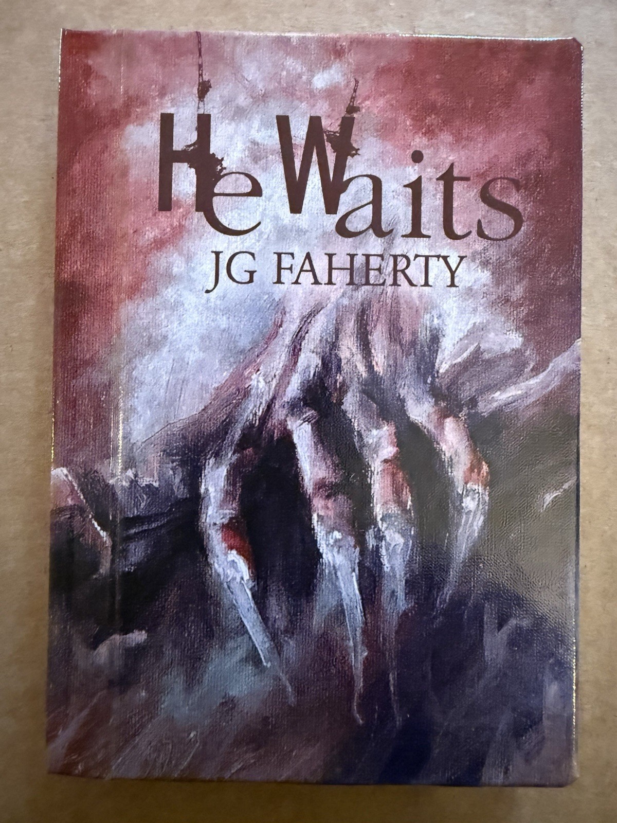 He Waits — JG Faherty — Signed & Numbered Mini Hardcover #73/150 He Waits — JG Faherty — Signed & Numbered Mini Hardcover #73/150