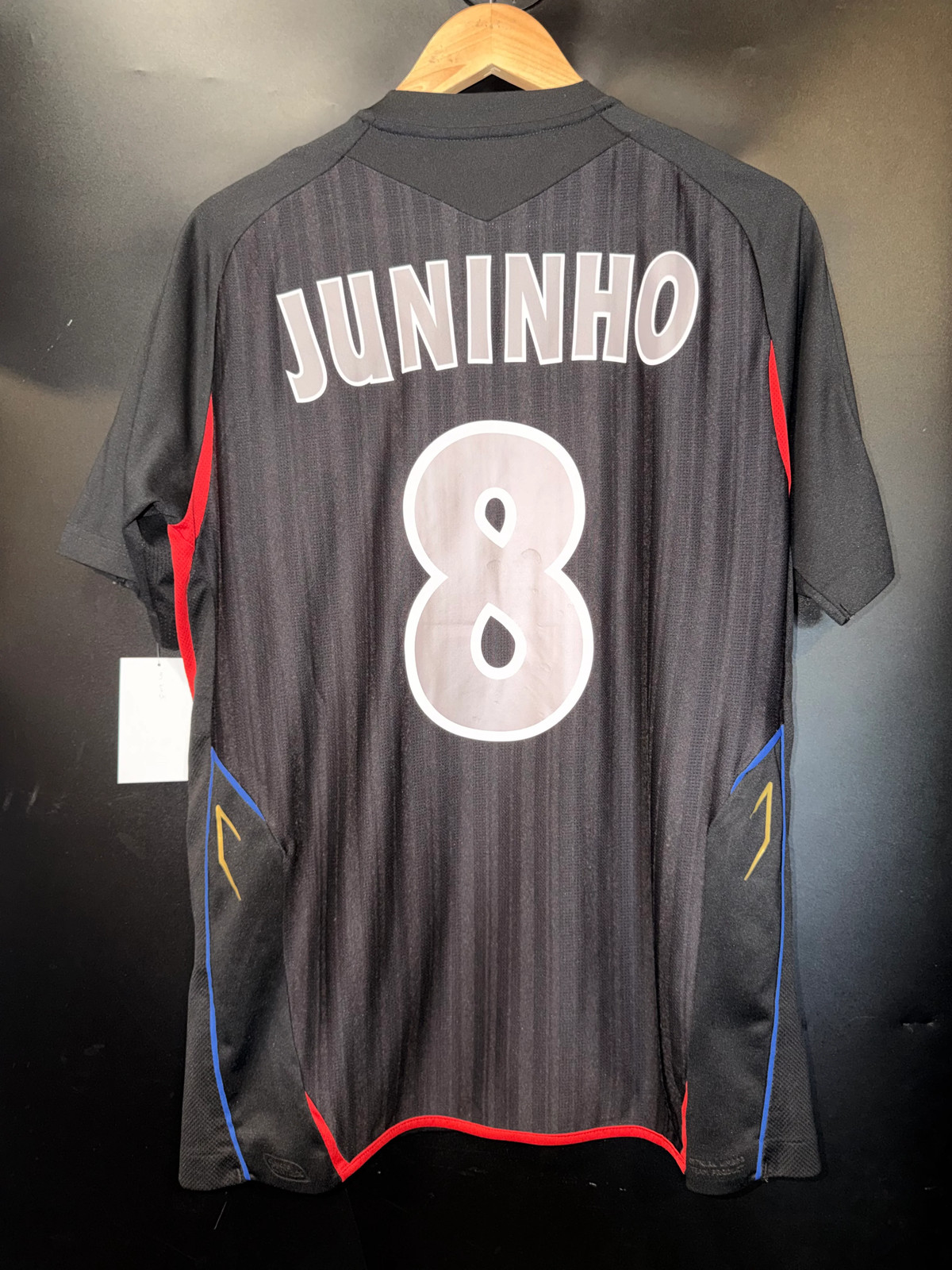 OLYMPIQUE LYON JUNINHO 2007-2008 JERSEY SIZE M OLYMPIQUE LYON JUNINHO 2007-2008 JERSEY SIZE M