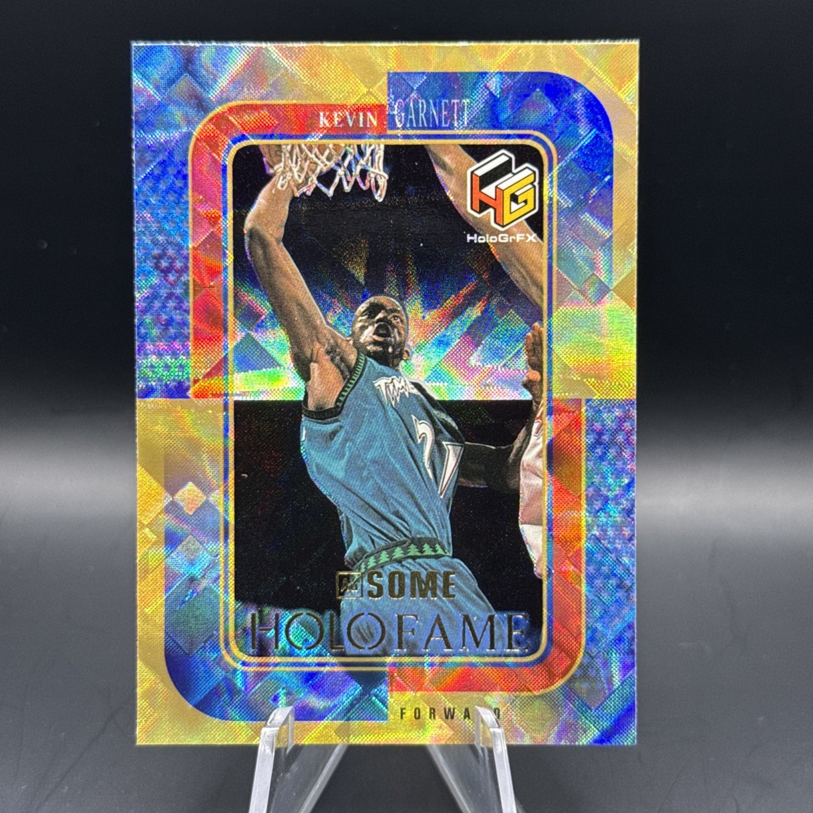 1999-00 Upper Deck HoloGrFX - Holofame Kevin Garnett #HF6 AU Ausome