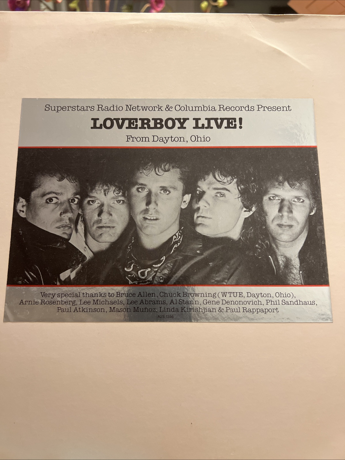 rare loverboy live from dayton ohio 1981 promo vinyl etched signatures NM rare loverboy live from dayton ohio 1981 promo vinyl etched signatures NM