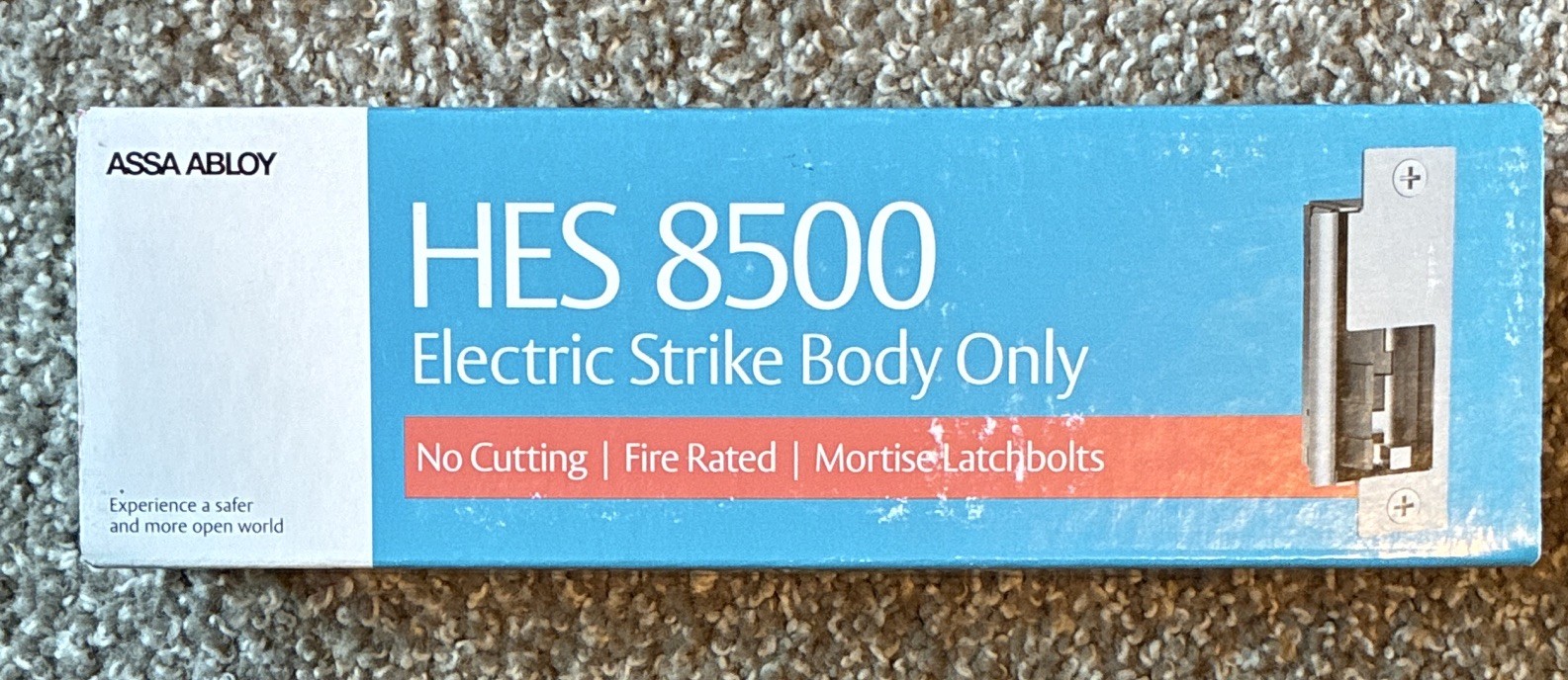 ASSA ABLOY HES 8500 Electric Strike Body Only, Fire Rated, 8500-12/24D-630 ASSA ABLOY HES 8500 Electric Strike Body Only, Fire Rated, 8500-12/24D-630