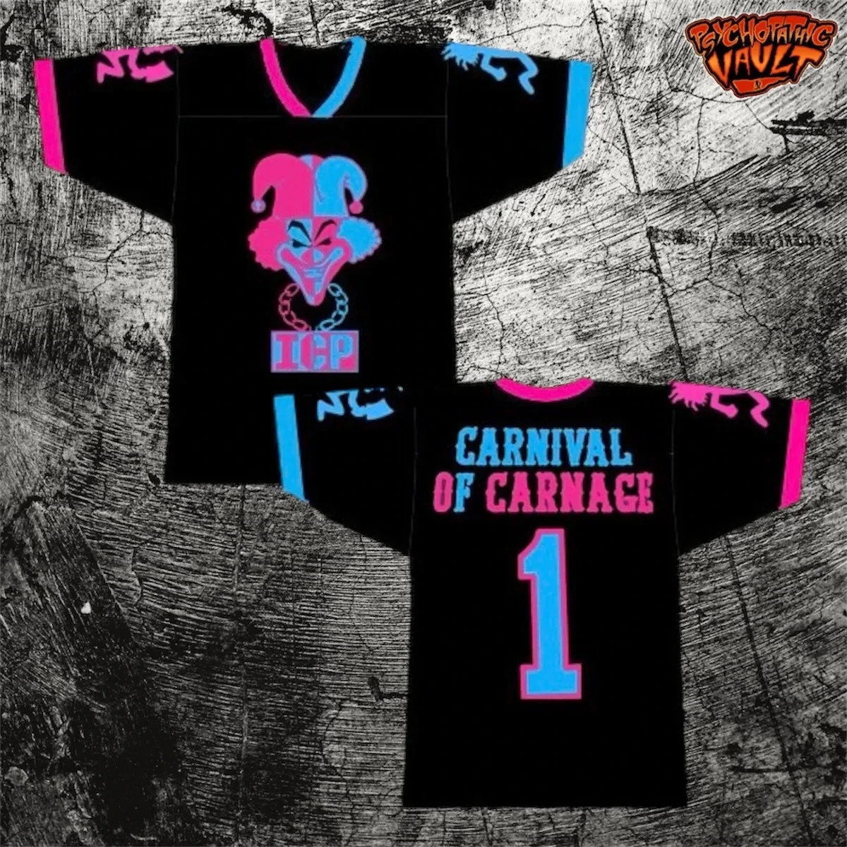 Insane Clown Posse football jersey HOT SALE full sizes S to 6XL E367 Insane Clown Posse football jersey HOT SALE full sizes S to 6XL E367