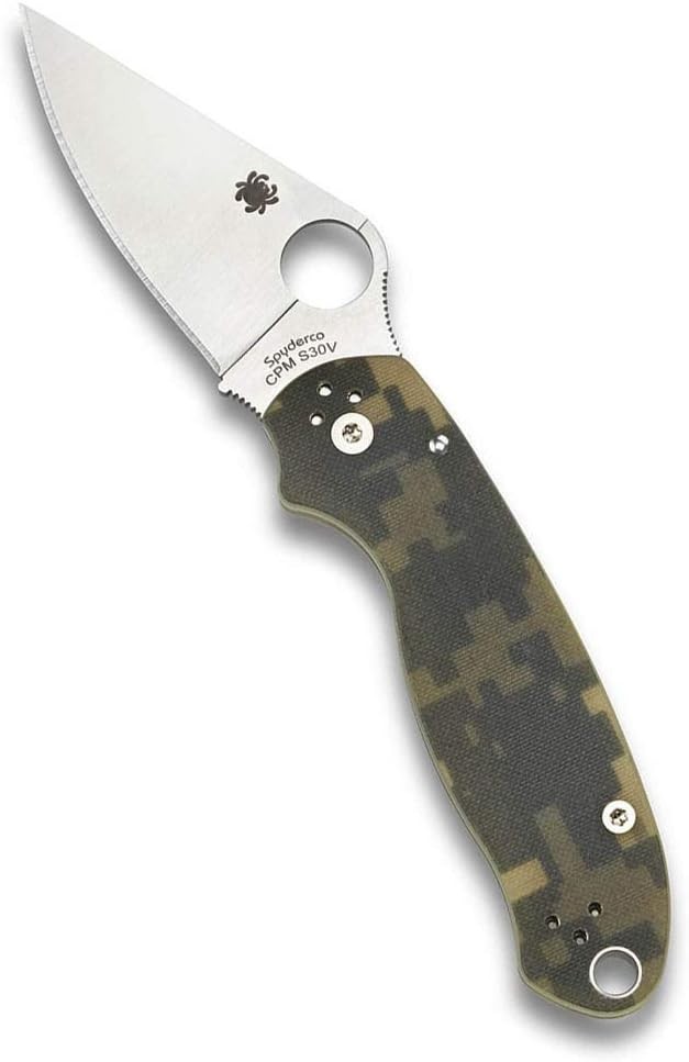SPYDERCO PARA 3 FOLDING KNIFE DIGITAL CAMO G10 CPM-S45VN C223GPCMO Free-Shipping SPYDERCO PARA 3 FOLDING KNIFE DIGITAL CAMO G10 CPM-S45VN C223GPCMO Free-Shipping