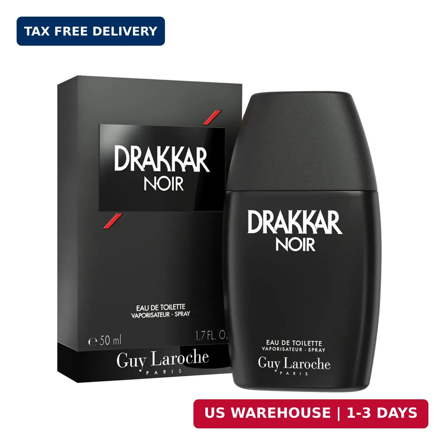 Drakkar Noir By Guy Laroche - Iconic Designer Fragrance - Intense & Powerful Eau