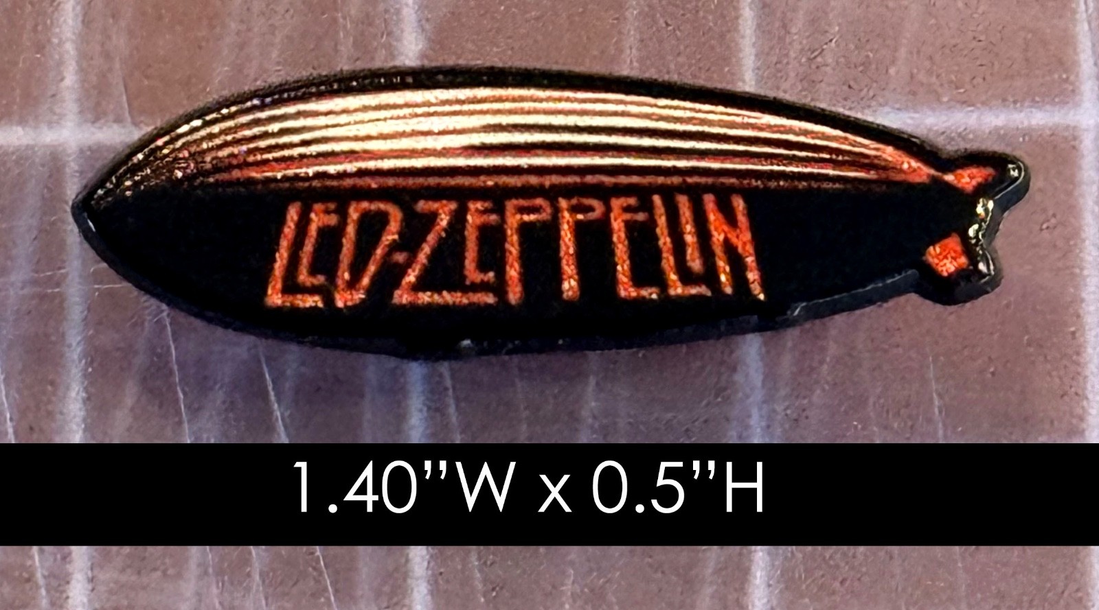 Led-Zeppelin Logo Enamel Pin
