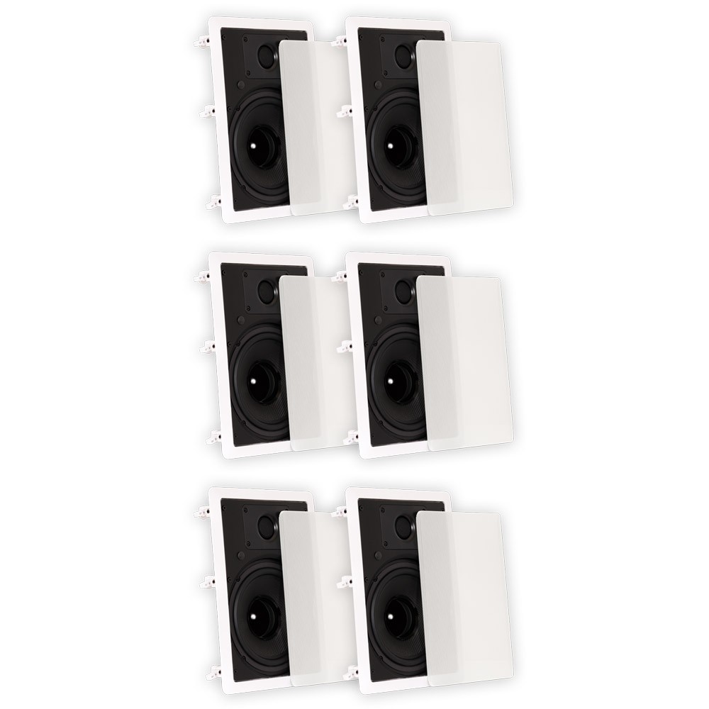 Theater Solutions TS80W Flush Mount Speakers with 8\