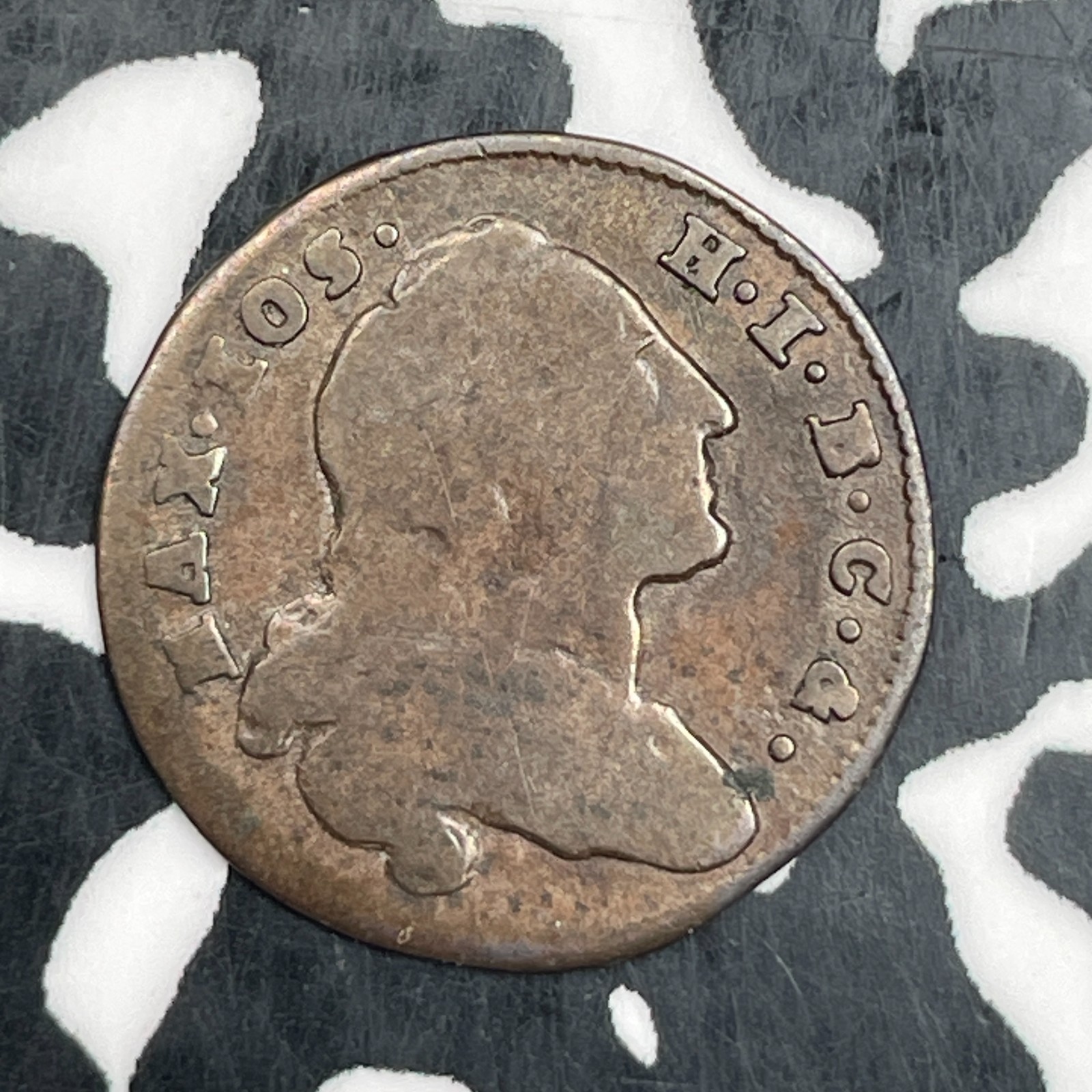 1753 Germany Bavaria 2 Kreuzer Lot#N2414 Silver Scarce 1753 Germany Bavaria 2 Kreuzer Lot#N2414 Silver Scarce