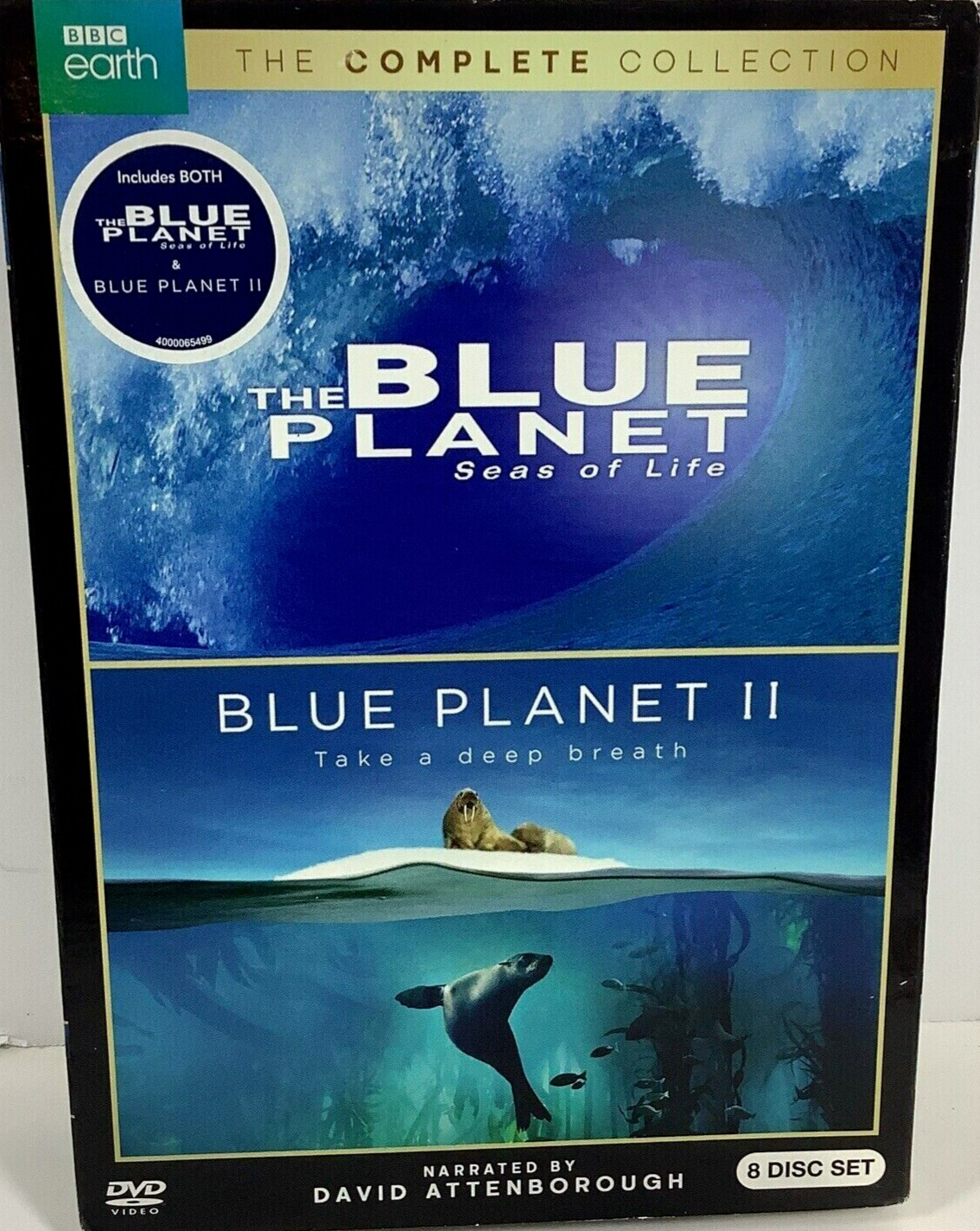 The Blue Planet 1 & 2 DVD Collection BBC David Attenborough NEW/SEALED 