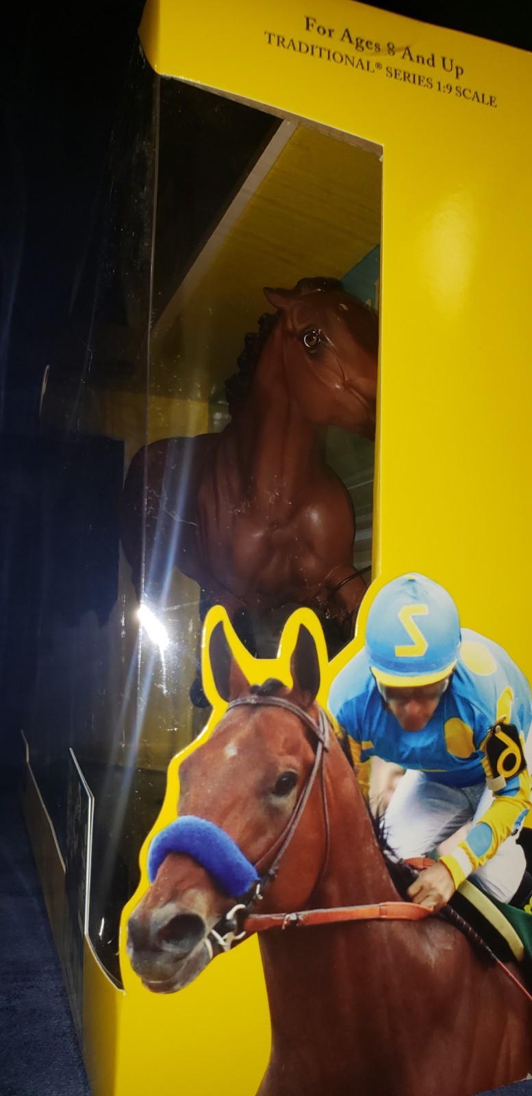 Breyer TRIPLE CROWN WINNER American Pharoah New in Box / Never Removed