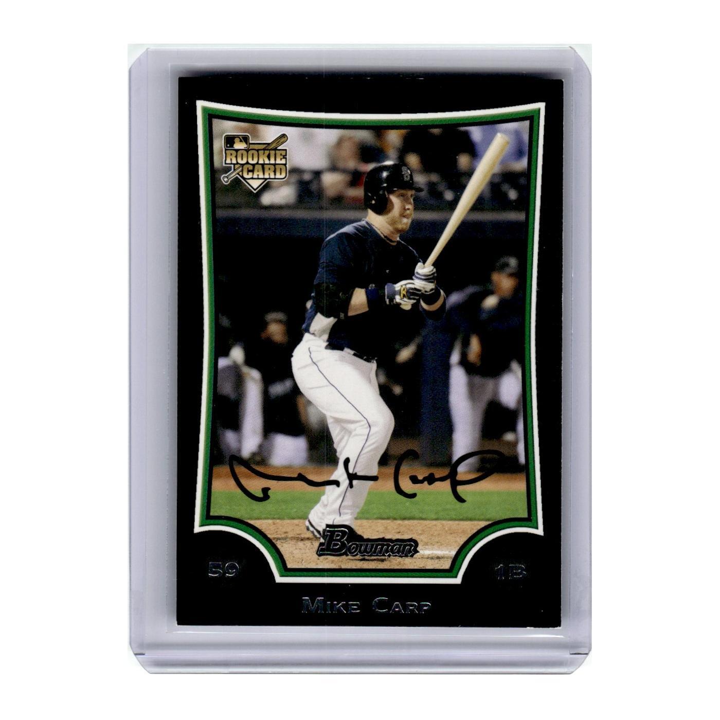 2009 Bowman Draft Picks Mike Carp Mariners #BDP9
