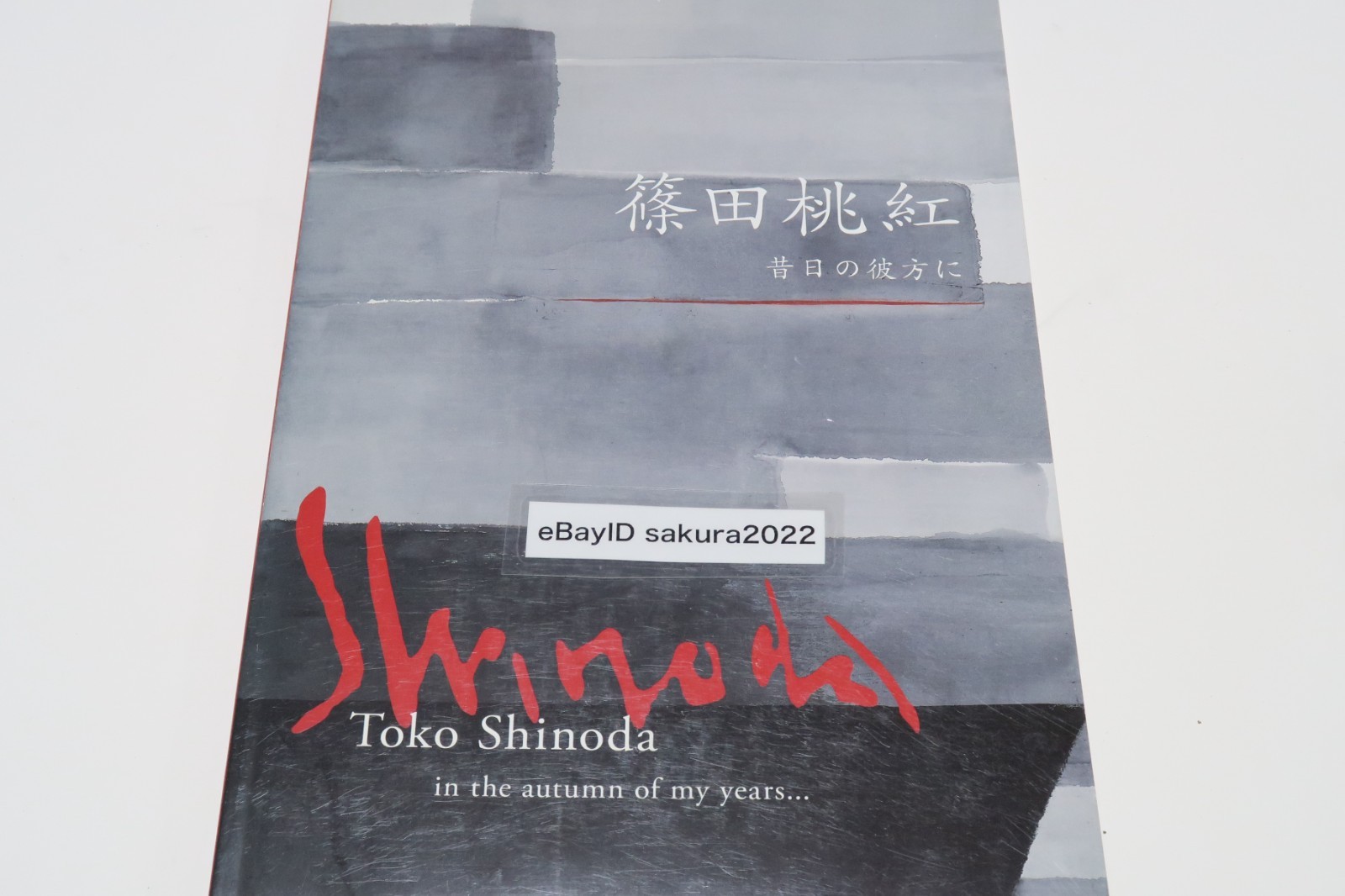 2017 Rare Toko Shinoda Exhibition Catalogue : in the autumn of my years
