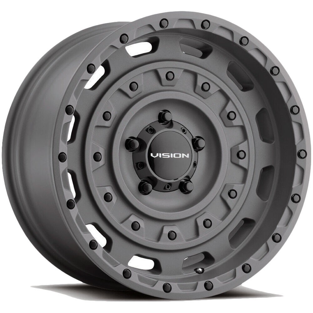 One 17x10 Vision 403 Tactical 5x5.5/5x139.7 -32 Gun Metal Wheel Rim 108 One 17x10 Vision 403 Tactical 5x5.5/5x139.7 -32 Gun Metal Wheel Rim 108