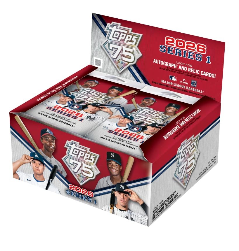 2026 Topps Series 1 Baseball Trading Cards Japan Edition New Sealed 2026 Topps Series 1 Baseball Trading Cards Japan Edition New Sealed