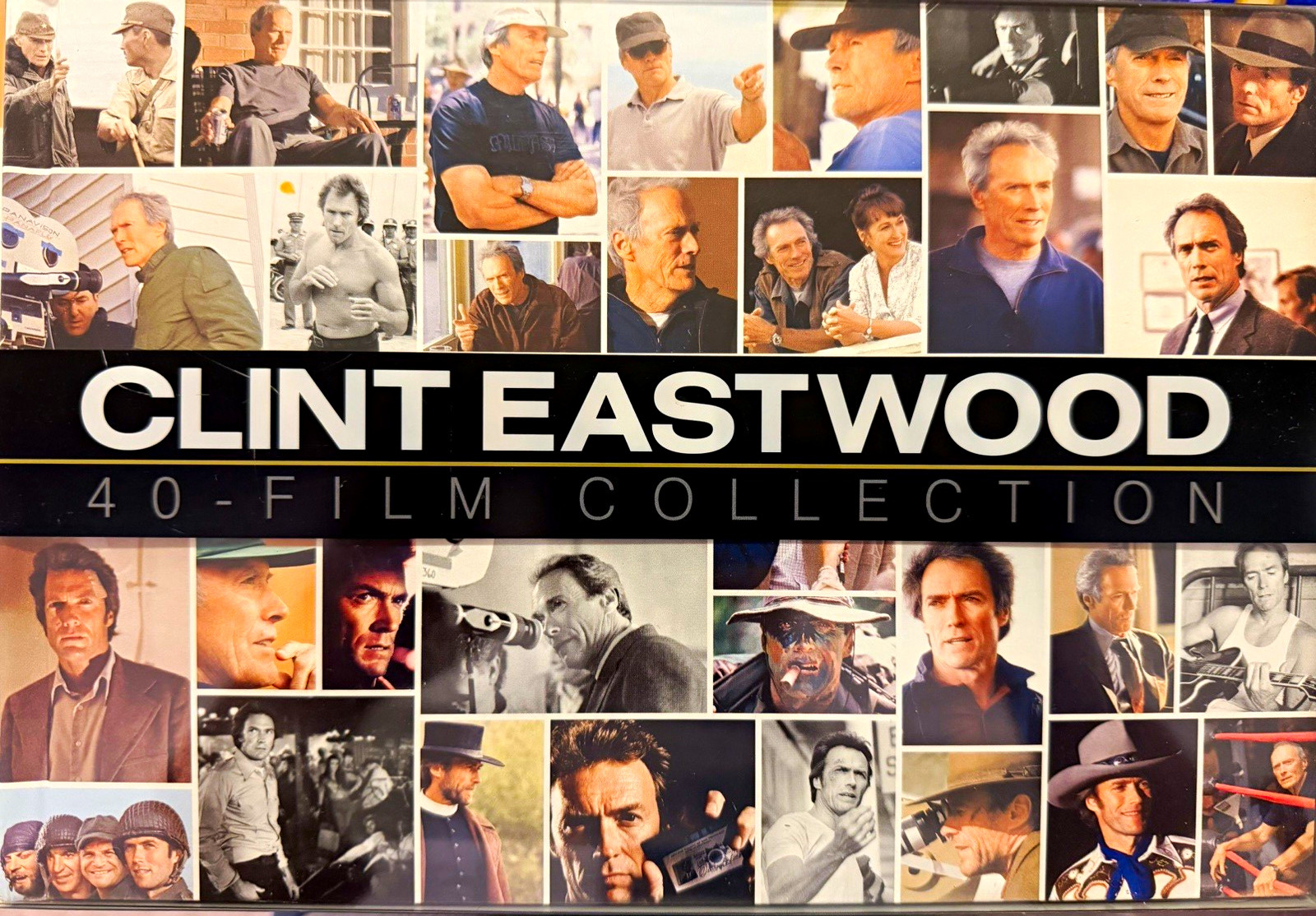 Warner Home Video Clint Eastwood 40-Film Collection DVD Box Set Warner Home Video Clint Eastwood 40-Film Collection DVD Box Set