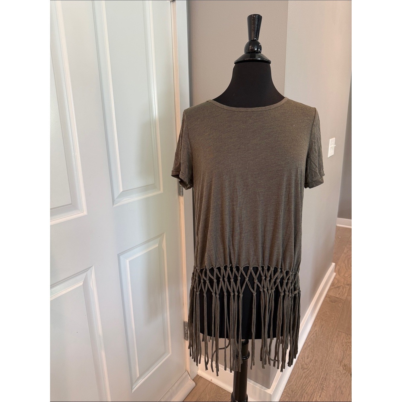 Boho fringey shirt Boho fringey shirt