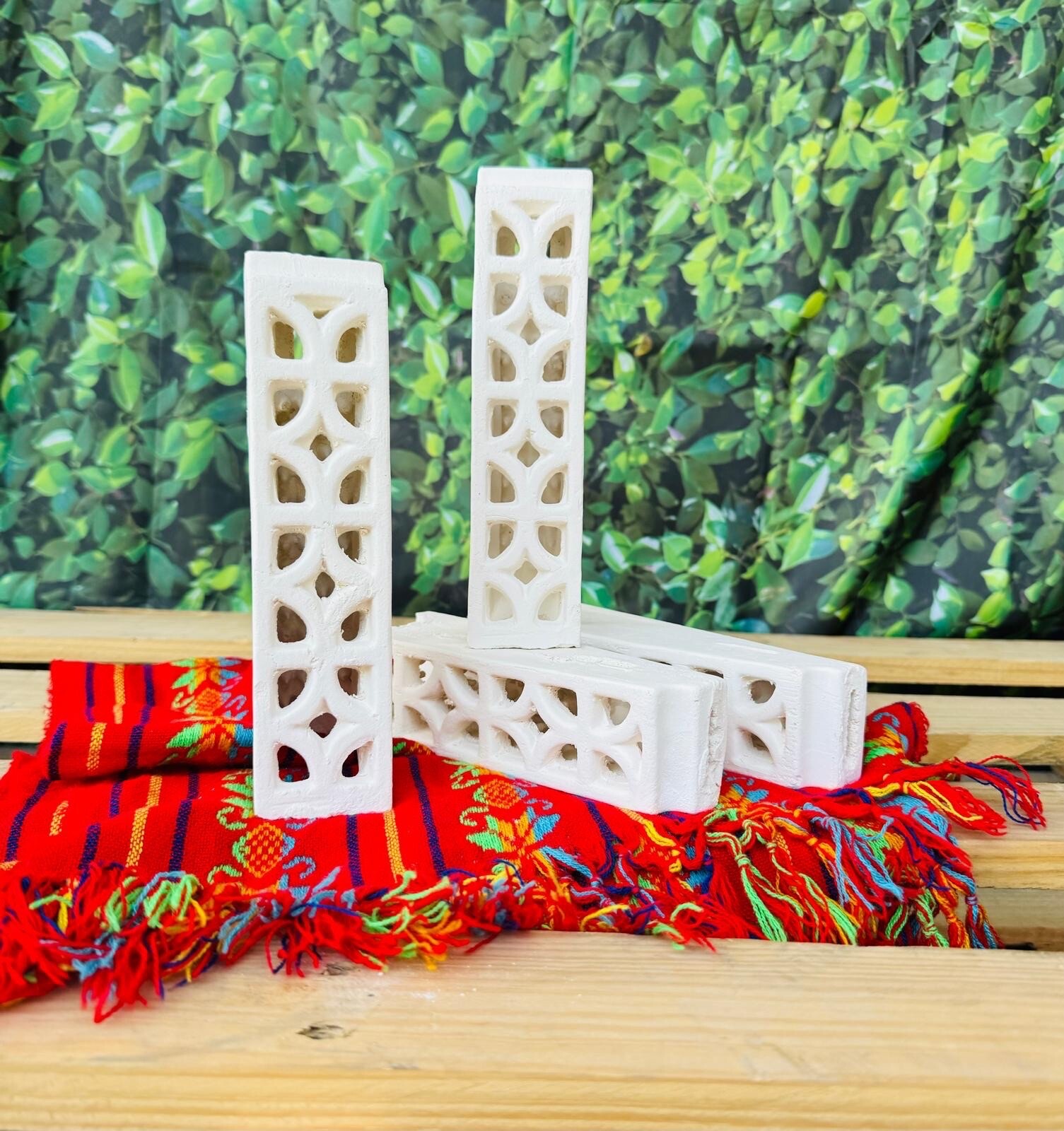 piedra para trompo al pastor De Cerámica ceramic bricks Rocks Sets Of (4)pcs piedra para trompo al pastor De Cerámica ceramic bricks Rocks Sets Of (4)pcs