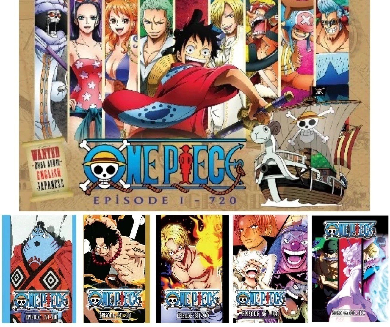 Anime DVD One Piece TV Series Episode 1-1120 English Dubbed And All Region ~DHL