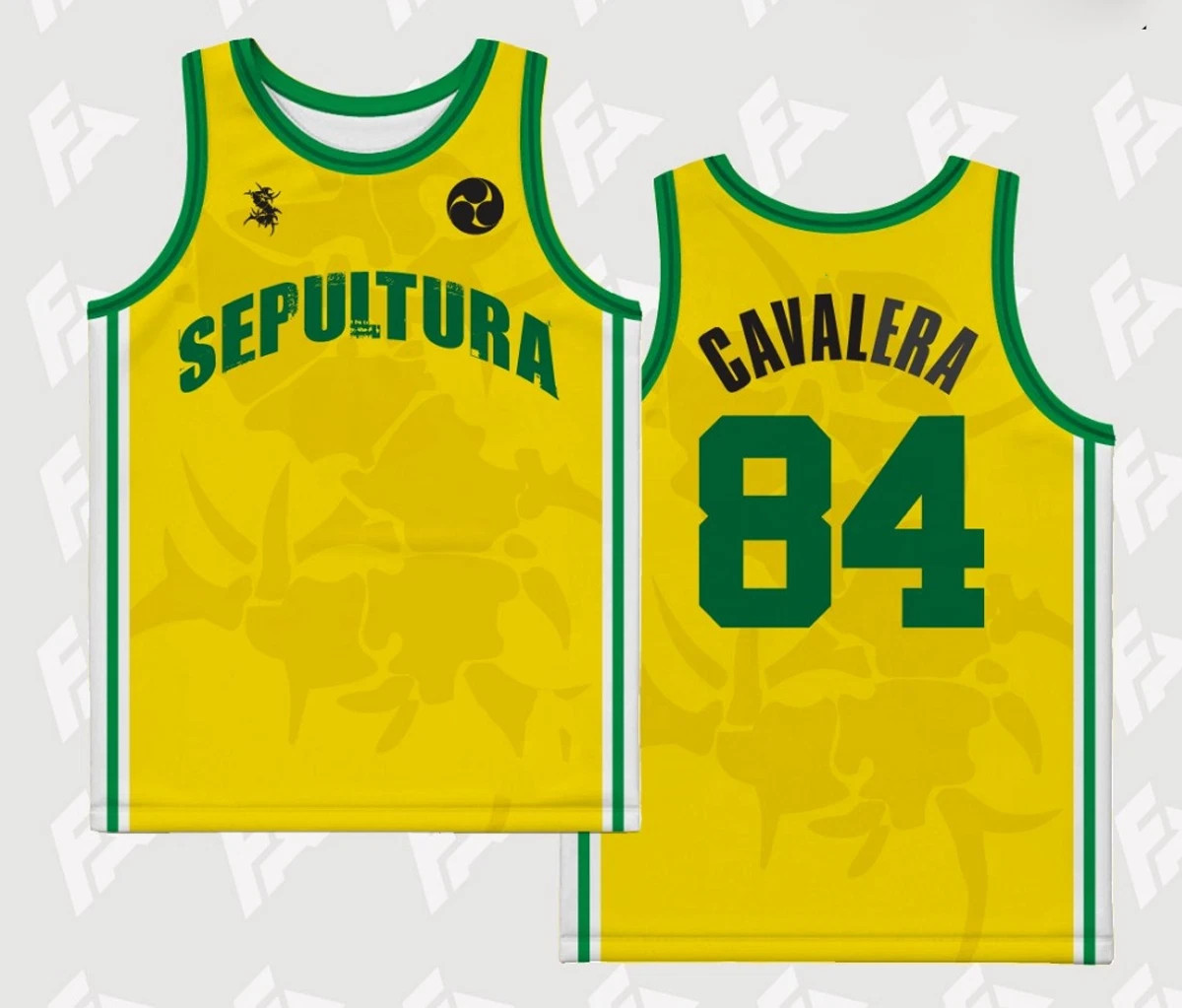 Sepultura band #84 basketball jersey Full Size GE748
