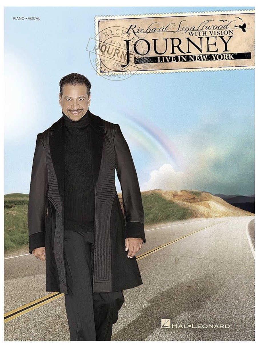 Richard Smallwood JOURNEY: LIVE IN NEW YORK Piano/Vocal/Guitar Songbook - 🆕