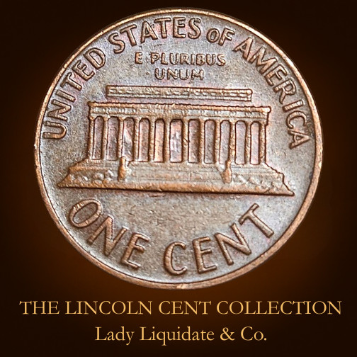1970-D Lincoln Memorial Penny - WIDE AM, FLOATING ROOF ERROR -RARE