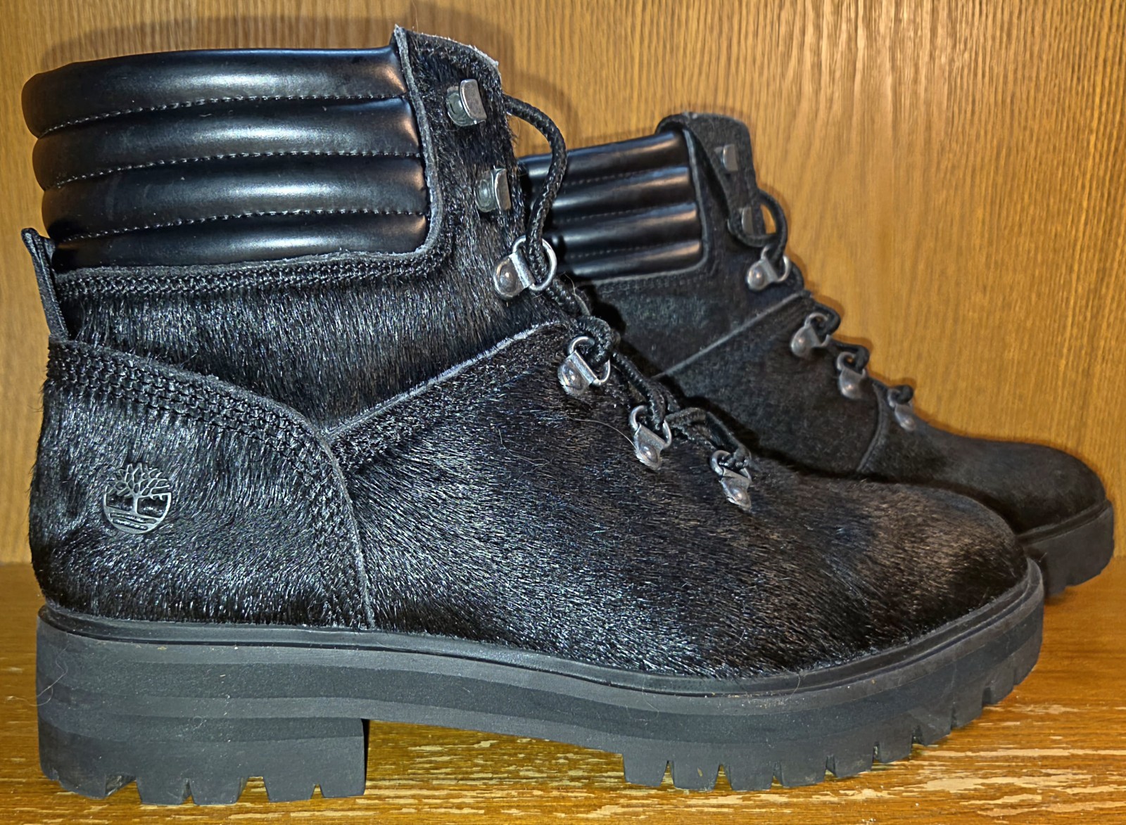 Women\'s Timberland London Leather & Faux Calf A2GD3 SIZE 9M Black