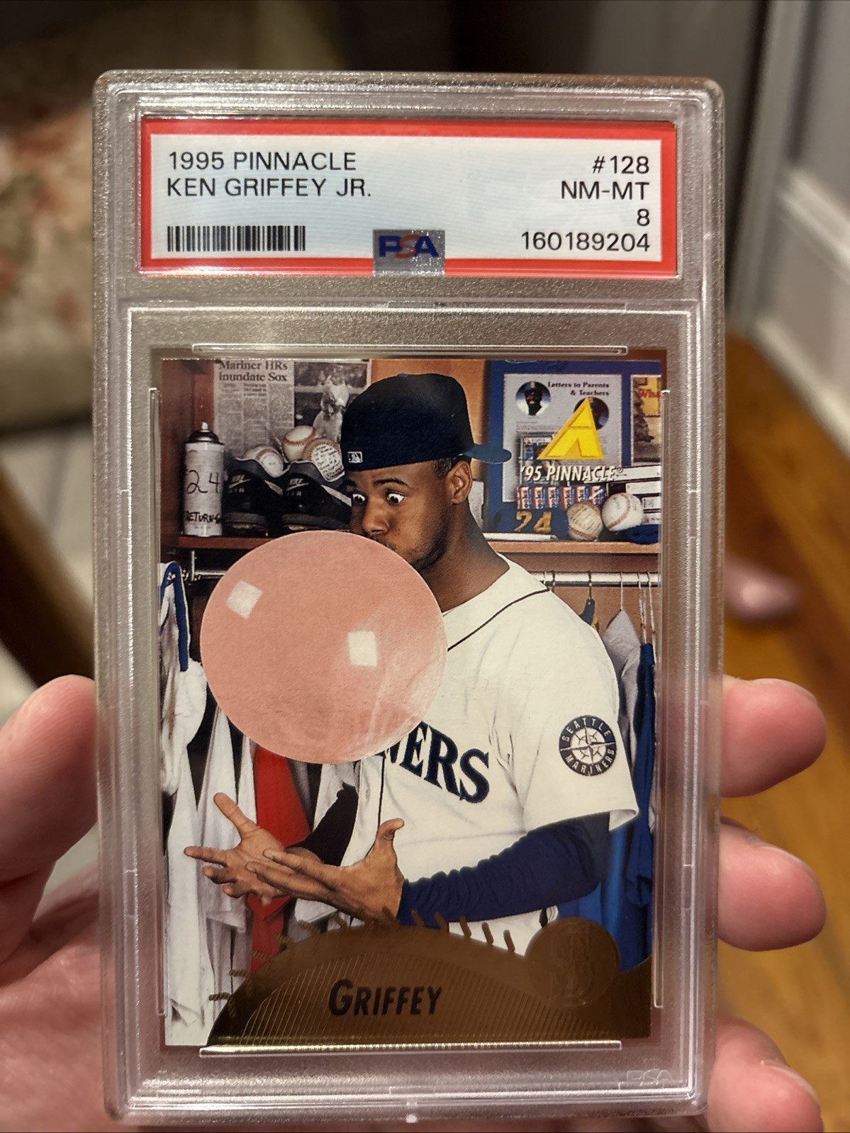 1995 Pinnacle - Ken Griffey Jr #128 NM-MT 8 1995 Pinnacle - Ken Griffey Jr #128 NM-MT 8