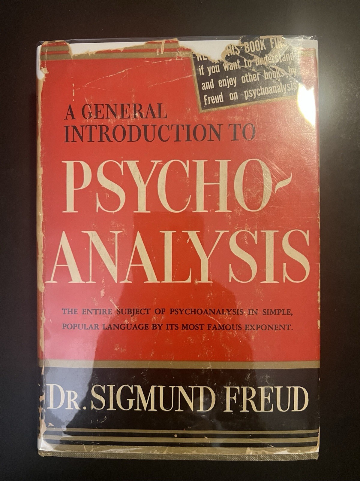 ‘A General Introduction to Psychoanalysis’ by Dr. Sigmund Freud (1938 HC DJ)