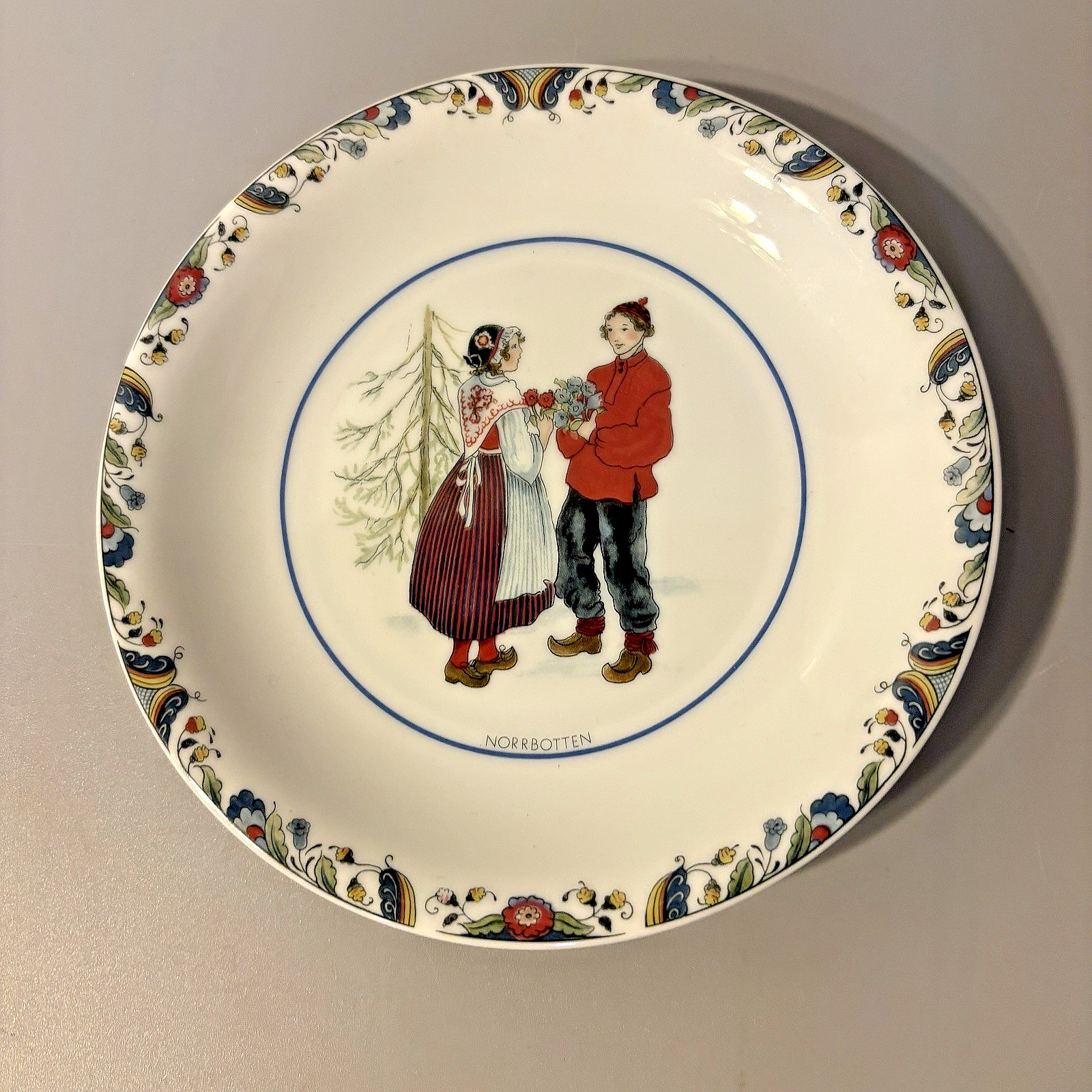 Rorstrand Swedish Costumes Plate 6 5/8\