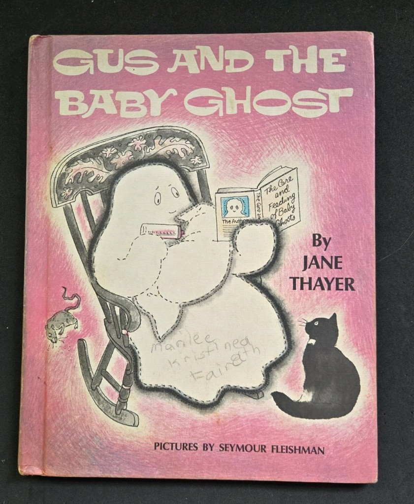 Vintage Gus and the Baby Ghost HC Book Jane Thayer Seymour Fleishman 1972 Kids Vintage Gus and the Baby Ghost HC Book Jane Thayer Seymour Fleishman 1972 Kids