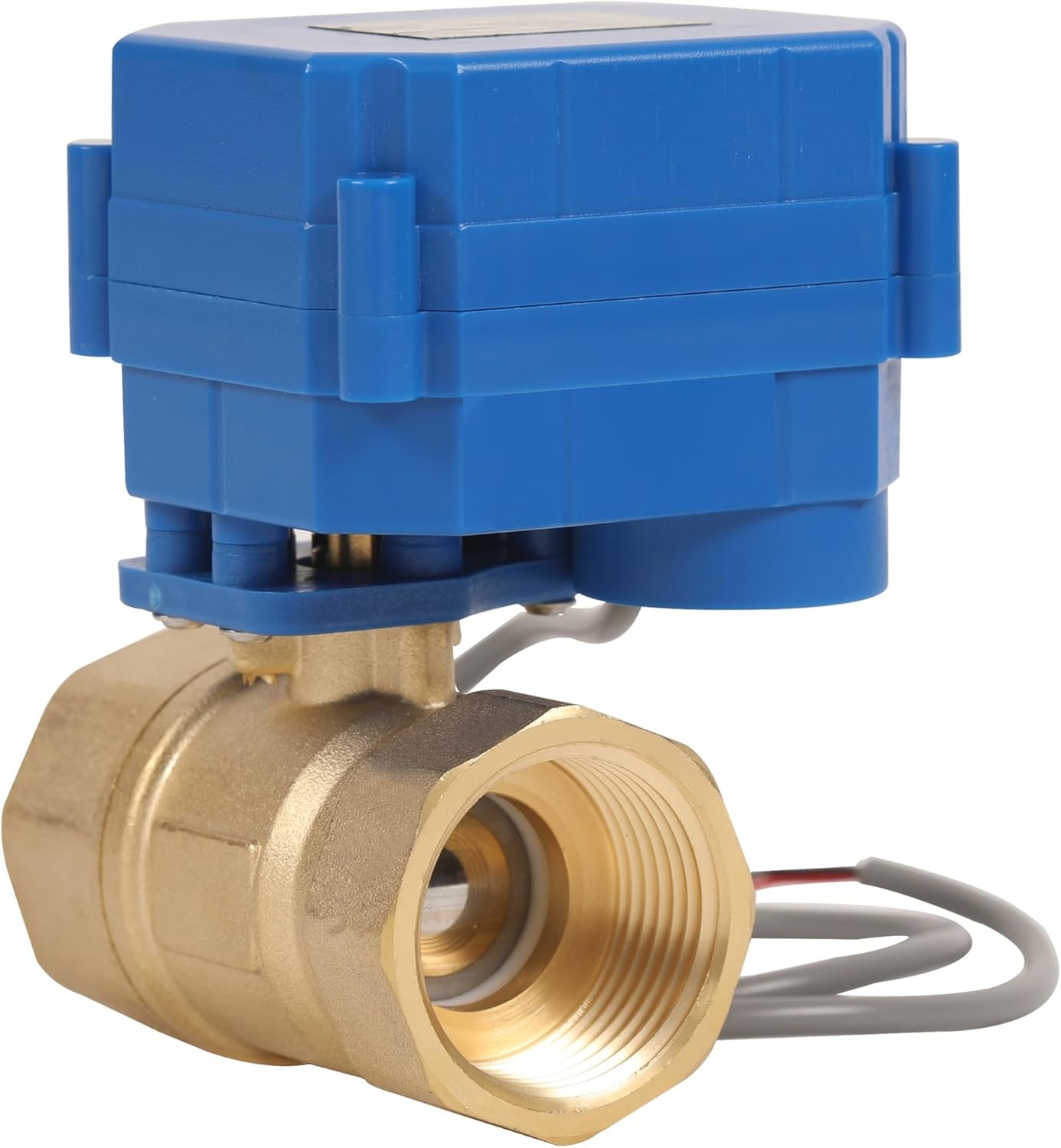HFS(R) Brass Motorized Ball Valve Electrical Normally Closed - 1