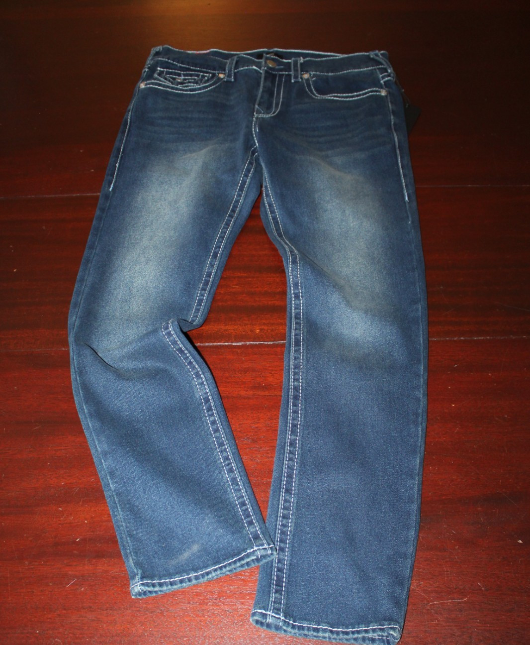 mens true religion rocco skinny jeans 33x32 nwt $204 dark woodland wash mens true religion rocco skinny jeans 33x32 nwt $204 dark woodland wash