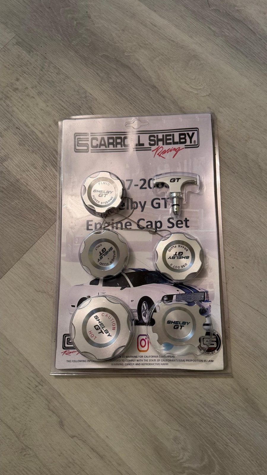 Rare Shelby GT Engine Cap Set Ford Mustang Super Snake Cobra GT350 05-14 NOS Rare Shelby GT Engine Cap Set Ford Mustang Super Snake Cobra GT350 05-14 NOS