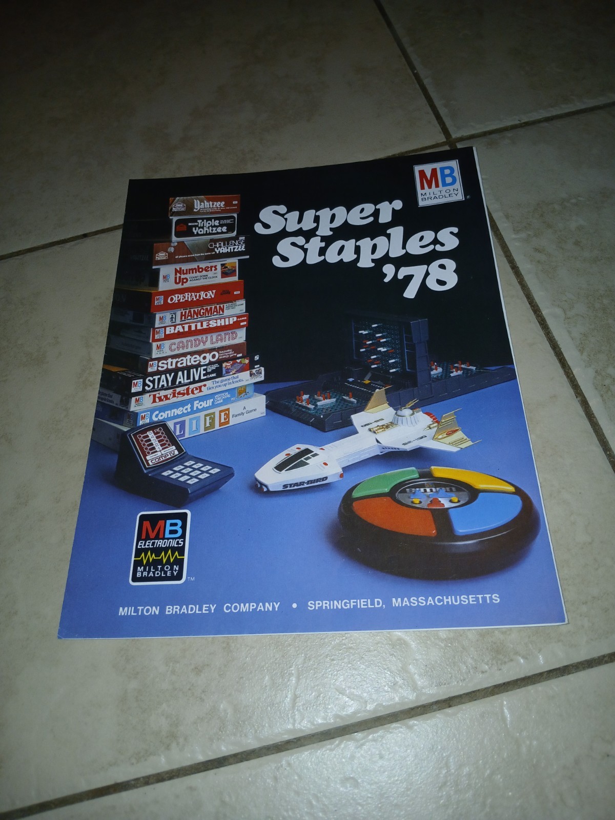 1978 Milton Bradley Toys Catalog