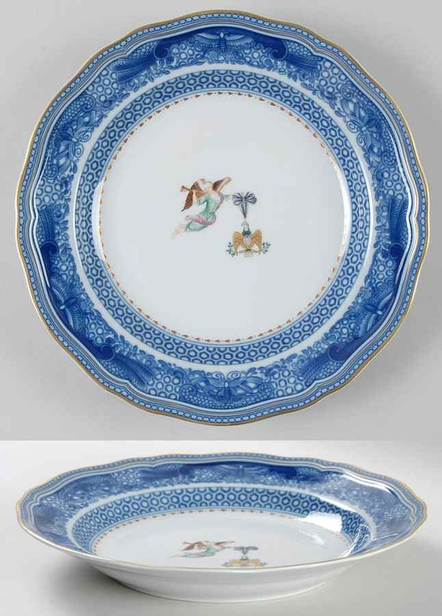 Mottahedeh Cincinnati Service Rimmed Soup Bowl 6202043