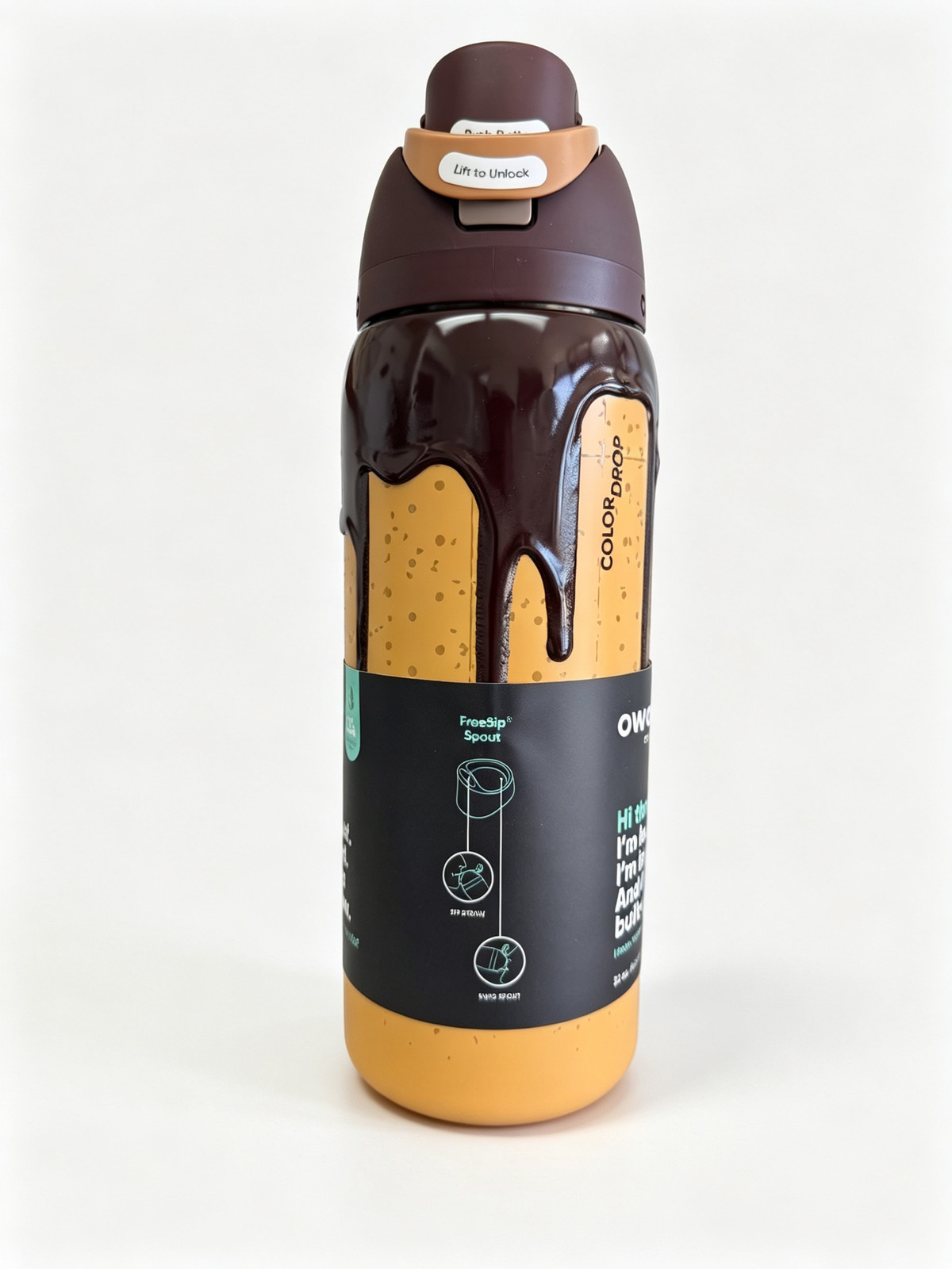 NEW Owala FreeSip Gimme S’more 32 oz FreeSip Water Bottle NEW Owala FreeSip Gimme S’more 32 oz FreeSip Water Bottle