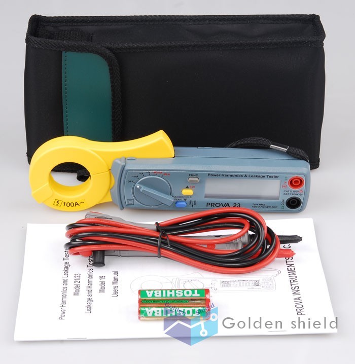 PROVA-23  Digital Power Harmonics and Leakage Tester Meter V/A True RMS 100A✦Kd