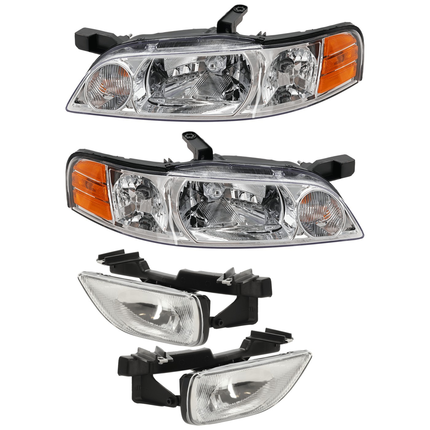 Headlight  Driver & Passenger Side Left Right for Nissan Altima 2000-2001