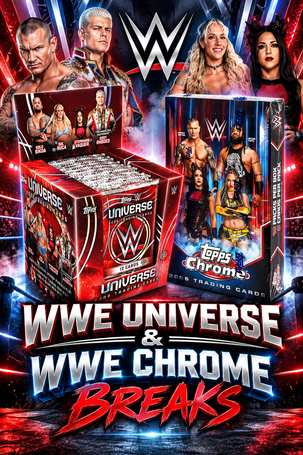 2026 WWE CHROME & 2026 WWE UNIVERSE PYT - LETTER \ 2026 WWE CHROME & 2026 WWE UNIVERSE PYT - LETTER \