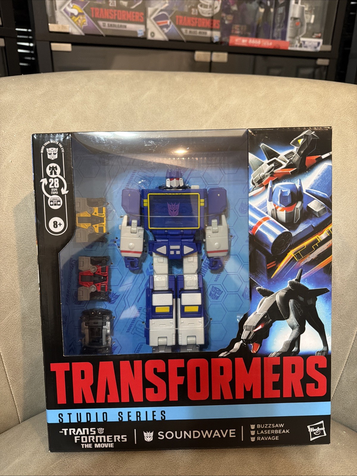 Transformers Studio Series 86 The Movie Leader Class Soundwave New IN STOCK