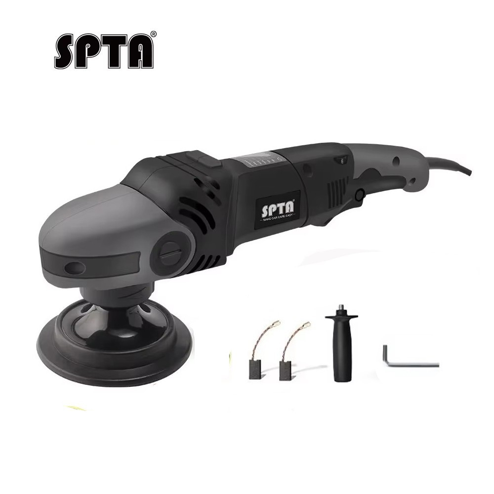 SPTA 5 Inch Rotary Buffer Polisher Electric Buffing Polishing Machine SPTA 5 Inch Rotary Buffer Polisher Electric Buffing Polishing Machine