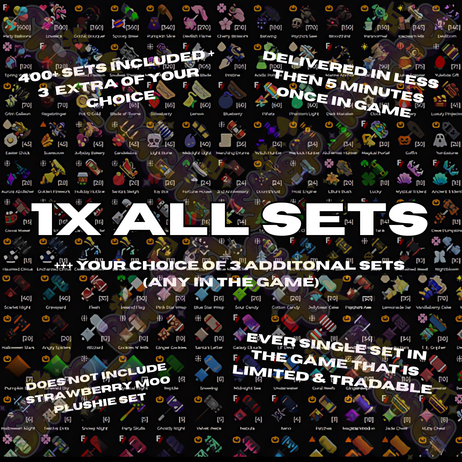 💎 ALL Sets Bundle + 3 Extra Sets - Flee the Facility (FTF) 💎