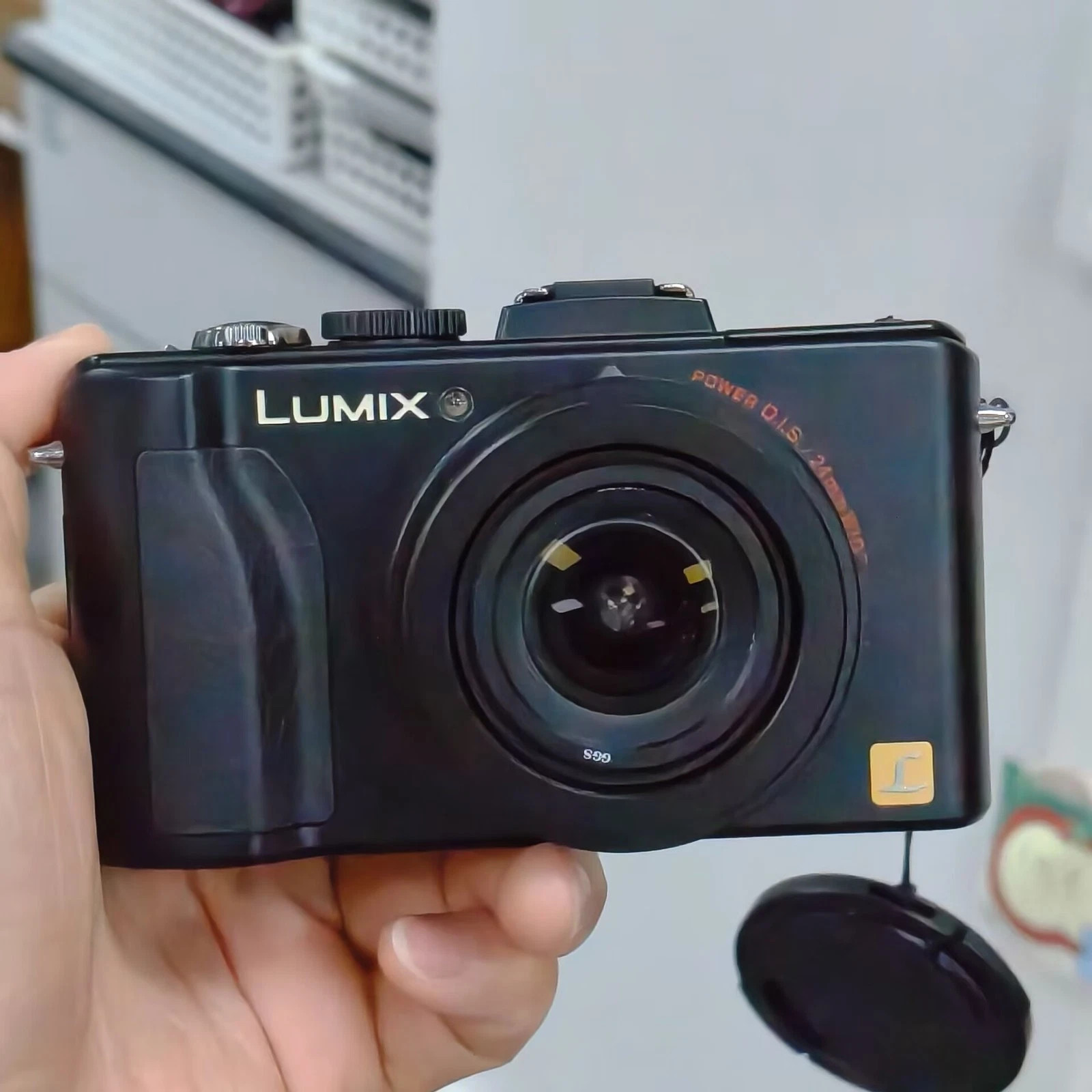 Panasonic LUMIX DMC-LX5 10.1MP 3.8X Optical Zoom Digital Camera Black - 90% New