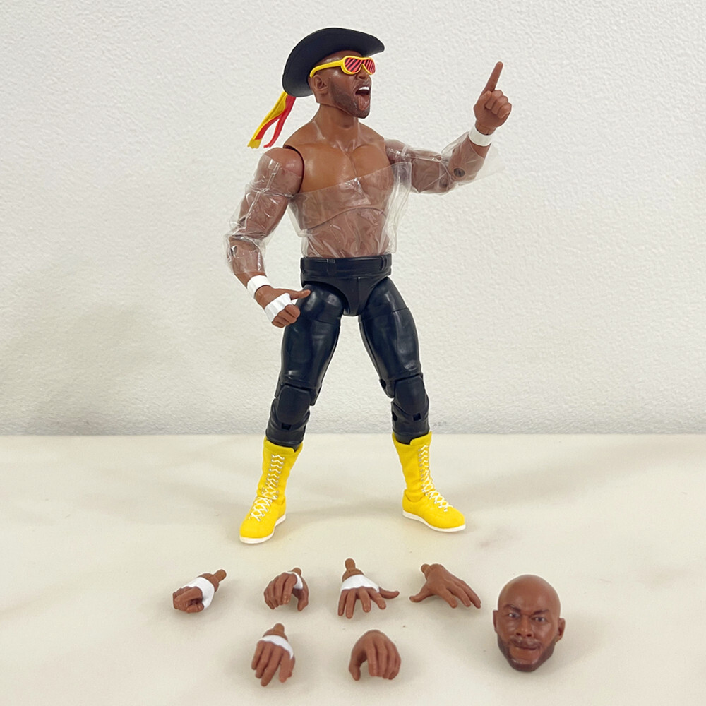 AEW Black Machismo Jay Lethal Wrestling Action Figure WWE Figurines Exclusive