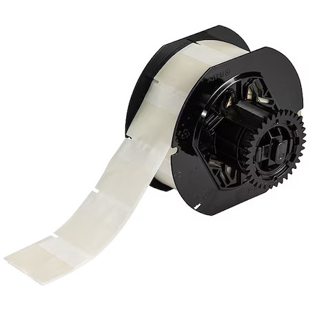 Brady B33-119-417 Wraparoundlabel, Clear, Vinyl, 1-1/2Inw
