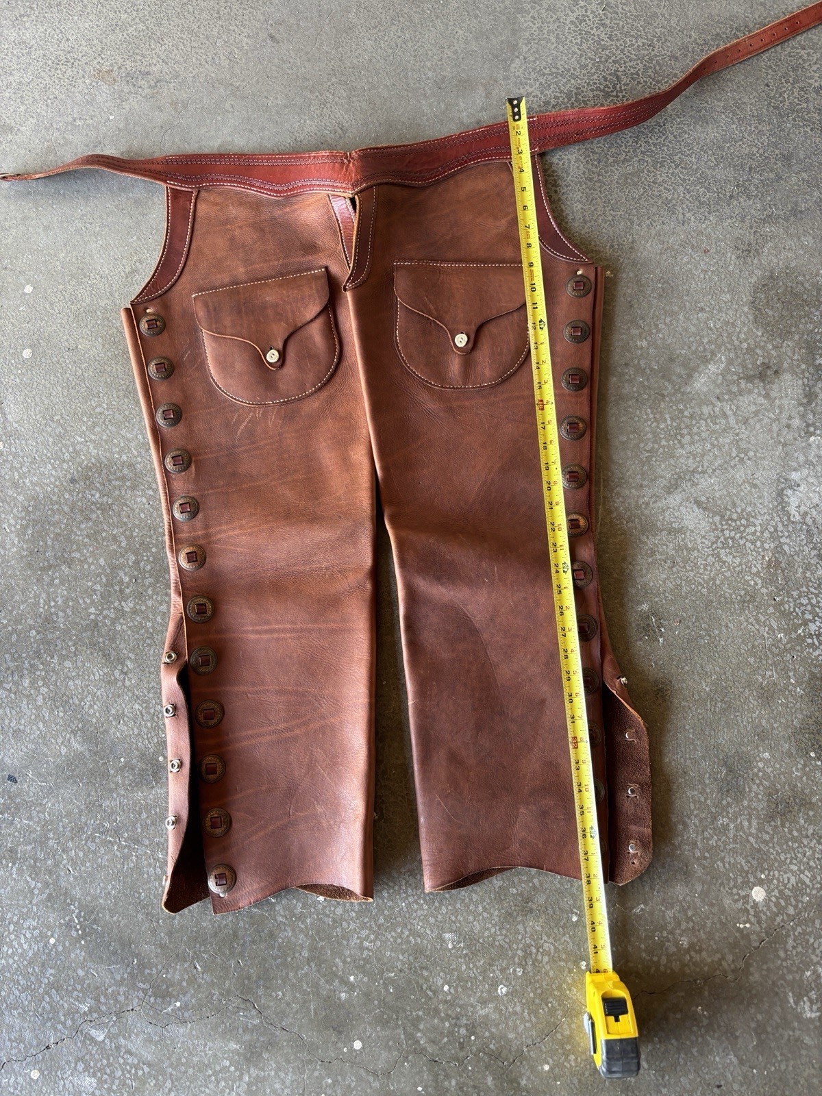 Old West Style Shotgun Chaps