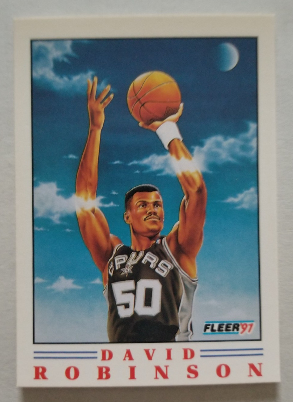 1991-92 Fleer Pro Vision #1 David Robinson San Antonio Spurs 1991-92 Fleer Pro Vision #1 David Robinson San Antonio Spurs