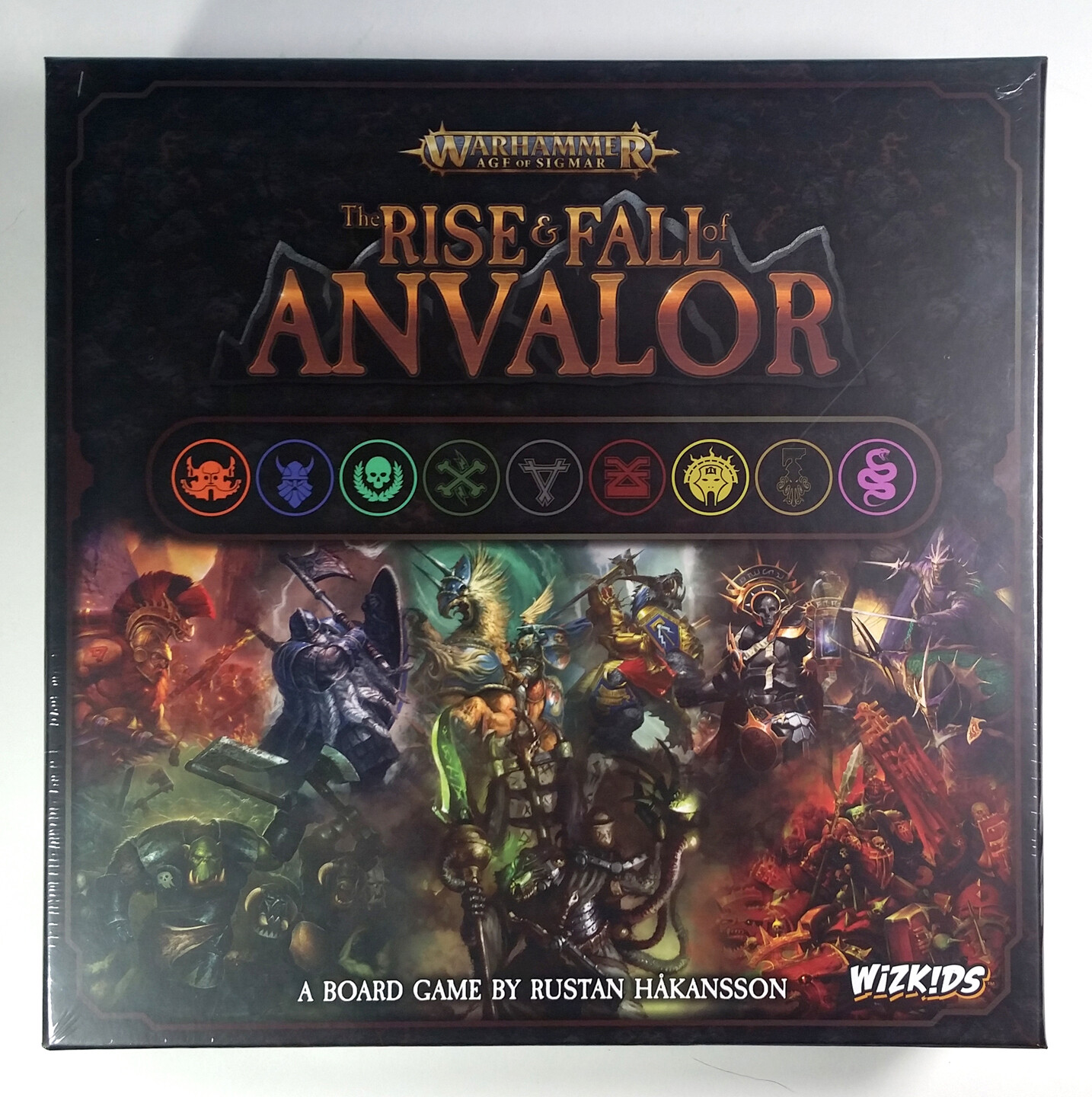 Warhammer The Rise & Fall of Anvalor board game Sealed Warhammer The Rise & Fall of Anvalor board game Sealed